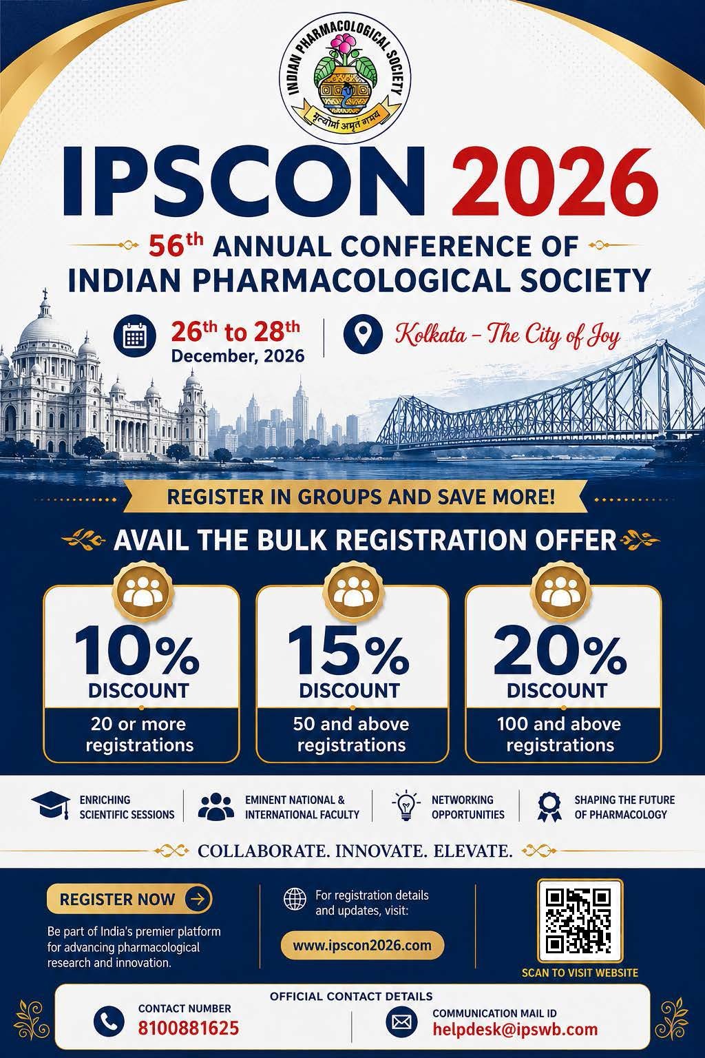 IPSCON 2026 - 56th Annual Conference of Indian Pharmacological Society
